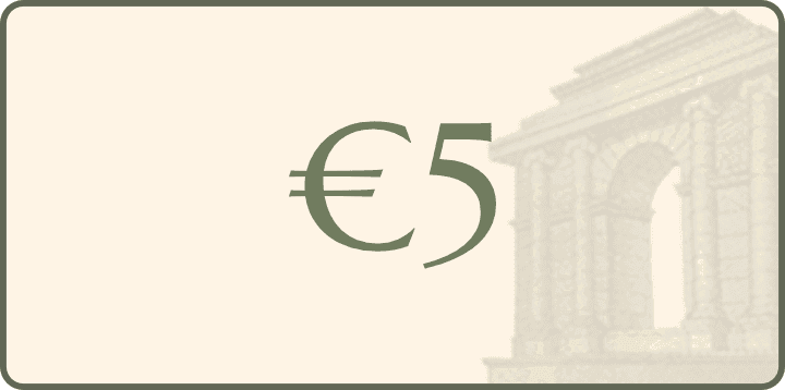 5,- Euro